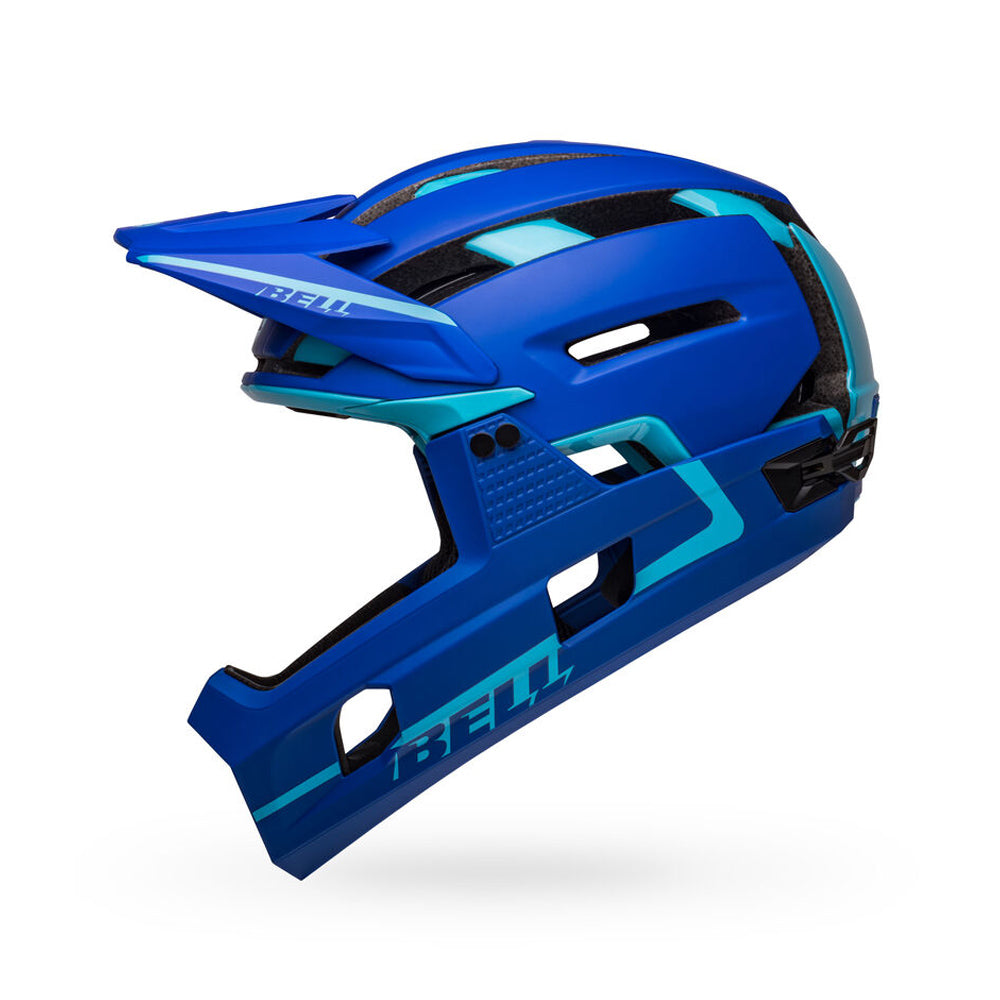 Bell Helm Super Air R Spherical matte/gloss blue-1