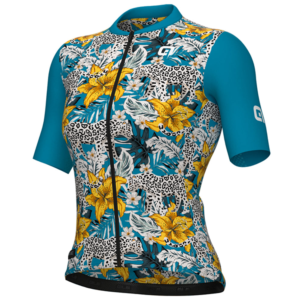 Ale SS Lady Jersey Hibiscus PR-E cobalt blue-0