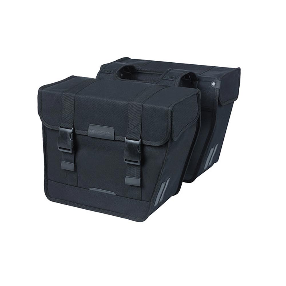 BASIL Kavan Eco Classic Doppelpacktasche 46 l, faltbar, schwarz-0