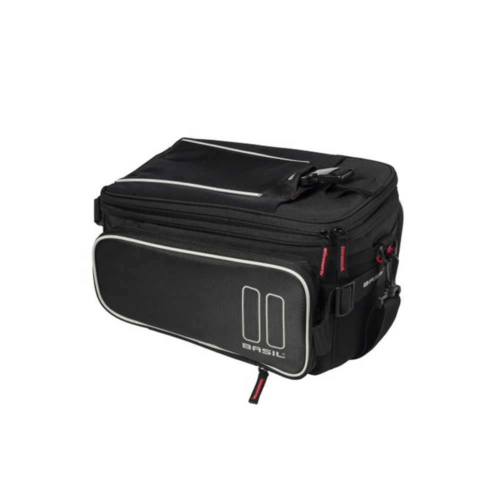 BASIL Sport Design Trunkbag Gepäckträgertasche schwarz, 7-12 L-0