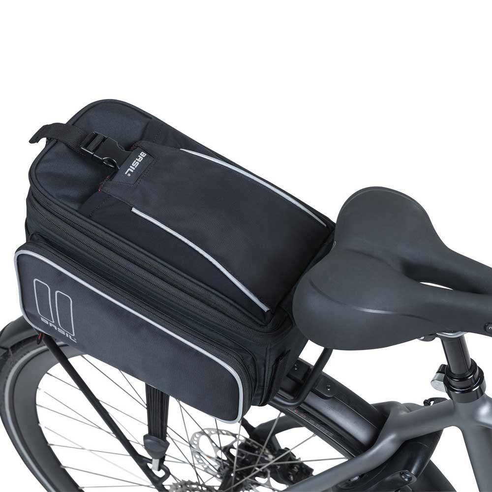 BASIL Sport Design Trunkbag Gepäckträgertasche schwarz, 7-12 L-5