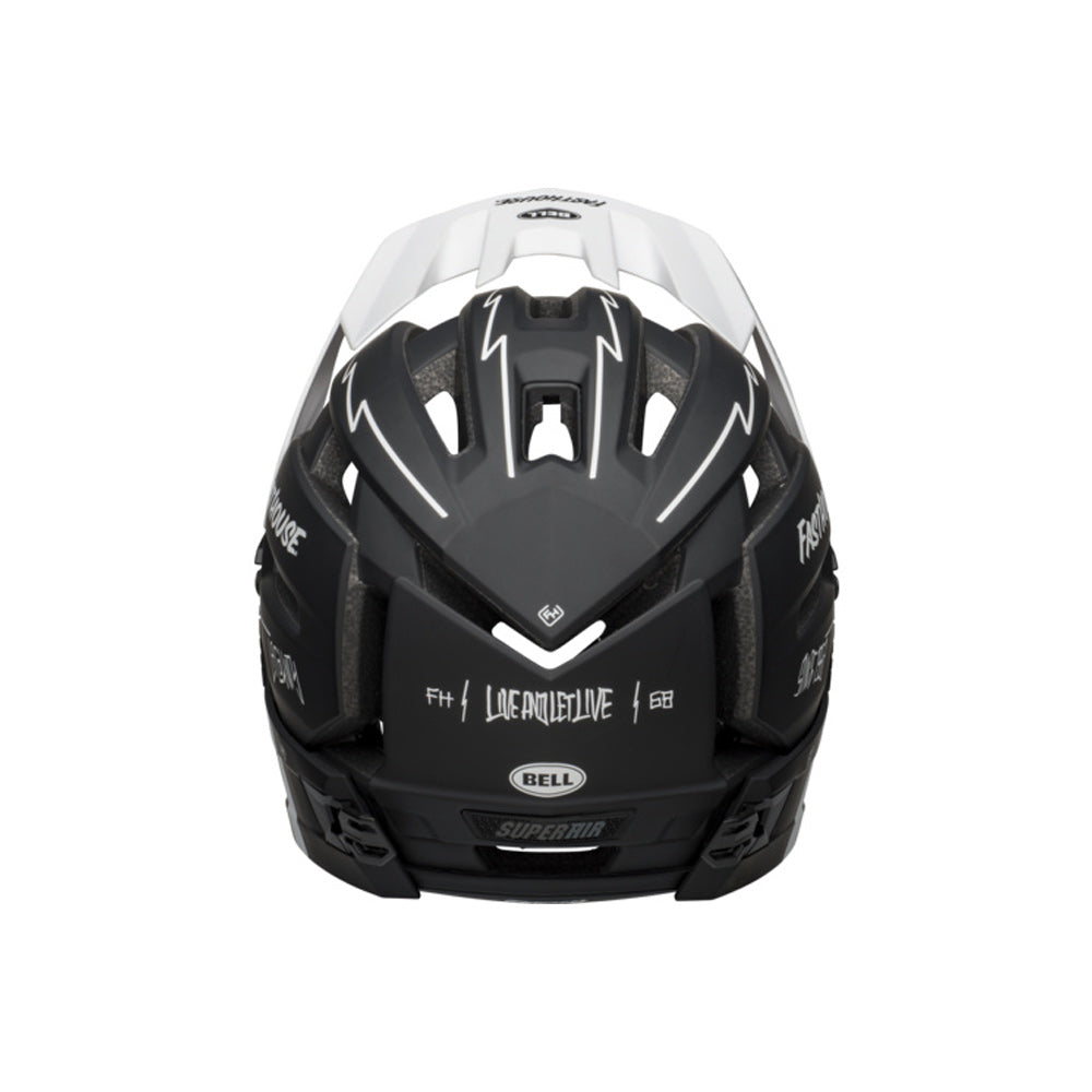 Bell Helm Super Air R Spherical matte black/white fasthouse-2