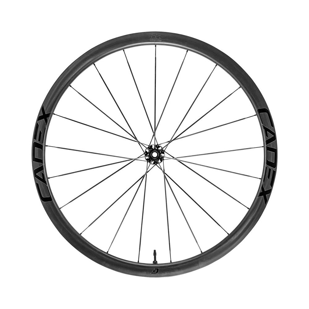 CADEX AR 35 Tubeless Carbon Gravel Laufrad Disc vorne-0