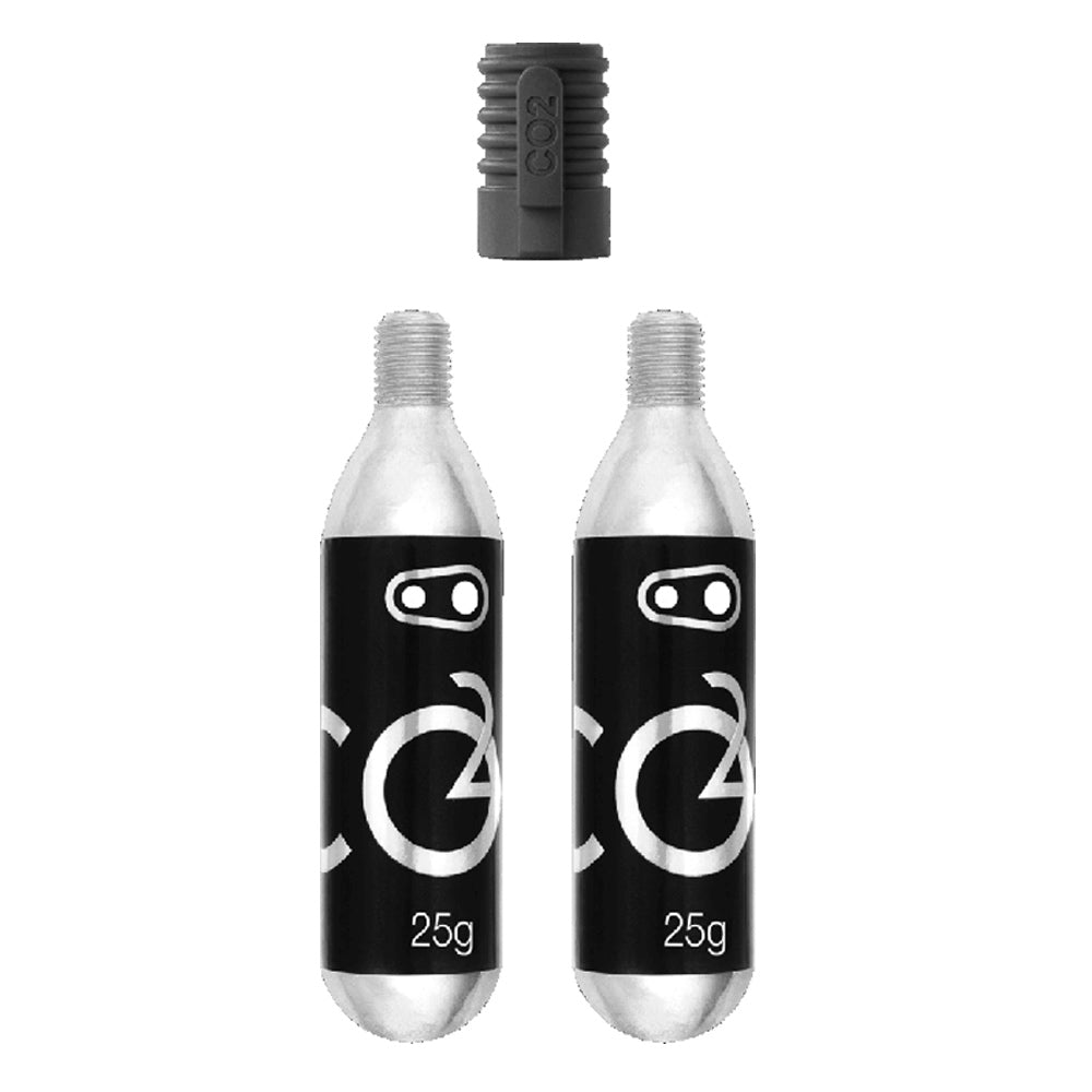 Crankbrothers CO2 Patrone 25g 2 Stk. w/ Inflator-0