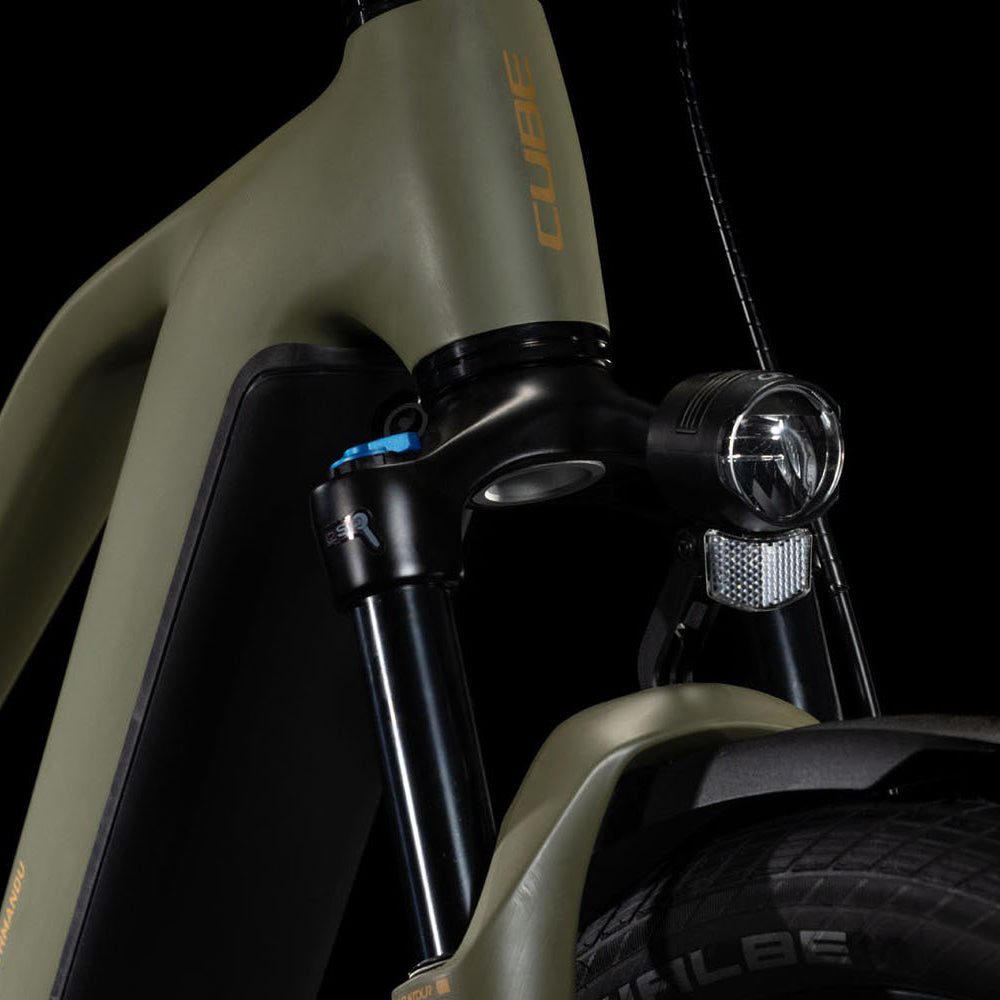 Cube Kathmandu Hybrid Pro 800 dustyolive´n´gold 2025 Trapeze-2