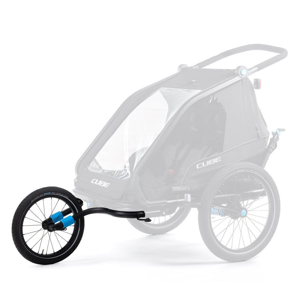Cube Jogger Kit für Kinder Fahrradanhänger Double CMPT black-2