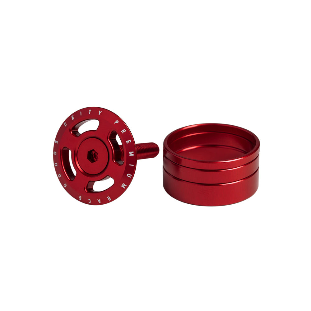 Deity Crosshair Headset Kappen Red-0