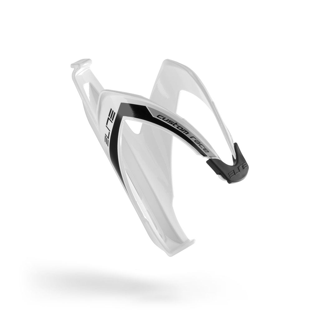 Elite Flaschenhalter Custom Race weiß/schw glänz-0