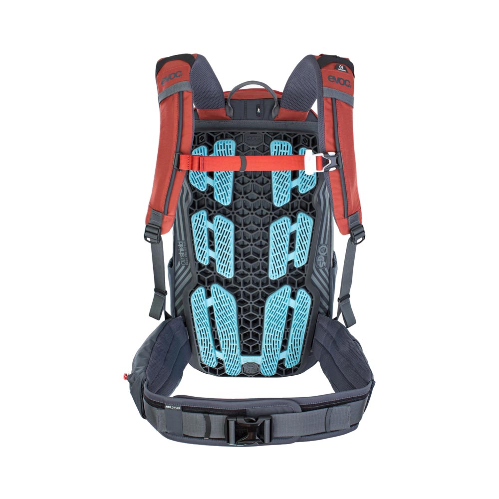 EVOC FR Neo 16L chili red/carbon grey-1
