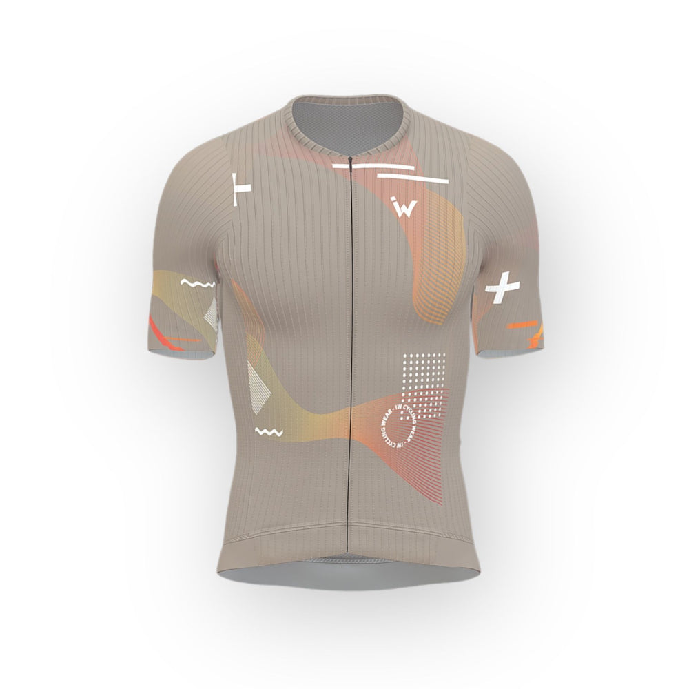 IW Cycling Wear Aero Speed Jersey 2.0 garlic beige-0