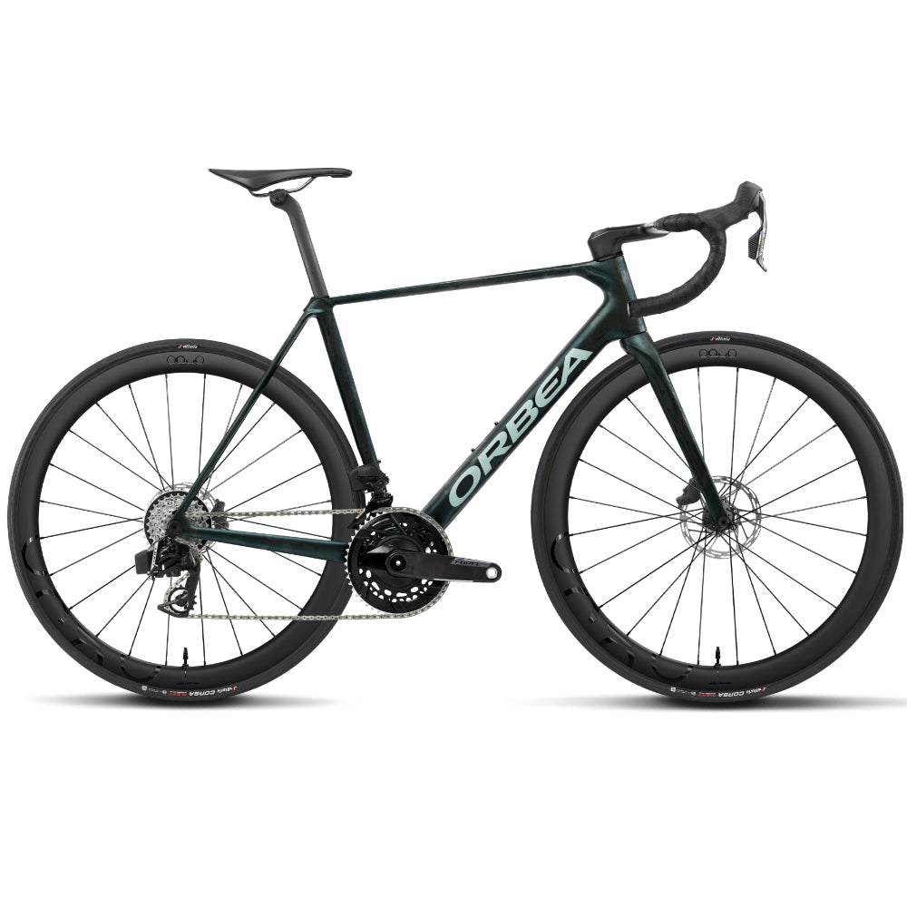 Orbea Orca M21eTeam escape green / carbon view matt-0