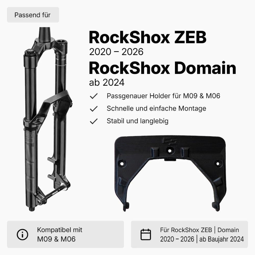 Unleazhed Holder für M09 & M06 für RockShox ZEB MJ 2020-2026-1