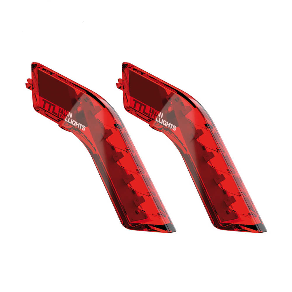 Haibike Twin Tail Lights TTL Set AM für Ausfallendenmontage mit JST Kabel-0