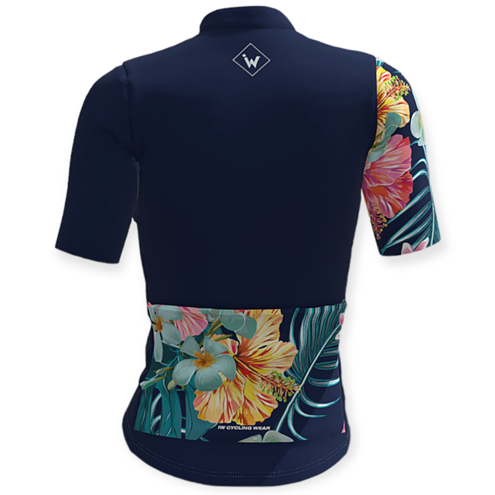 IW Cycling Wear Floral Jersey (W)-1