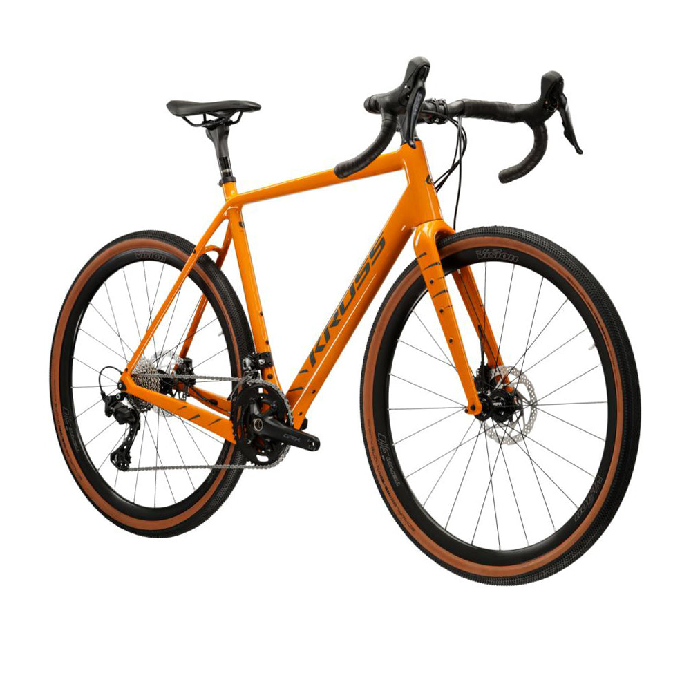 Kross Esker 8.0 orange grey 2025-1