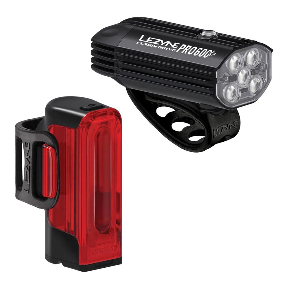 Lezyne Beleuchtungsset Fusion Drive Pro 600+ / Strip Drive 300+-0