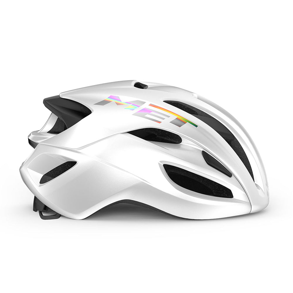 MET Helm Rivale MIPS CE white holographic glossy-1