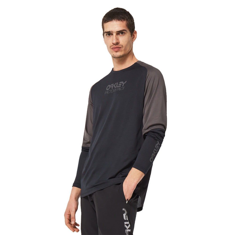 Oakley Factory Pilot MTB LS Jersey II black/forged-2