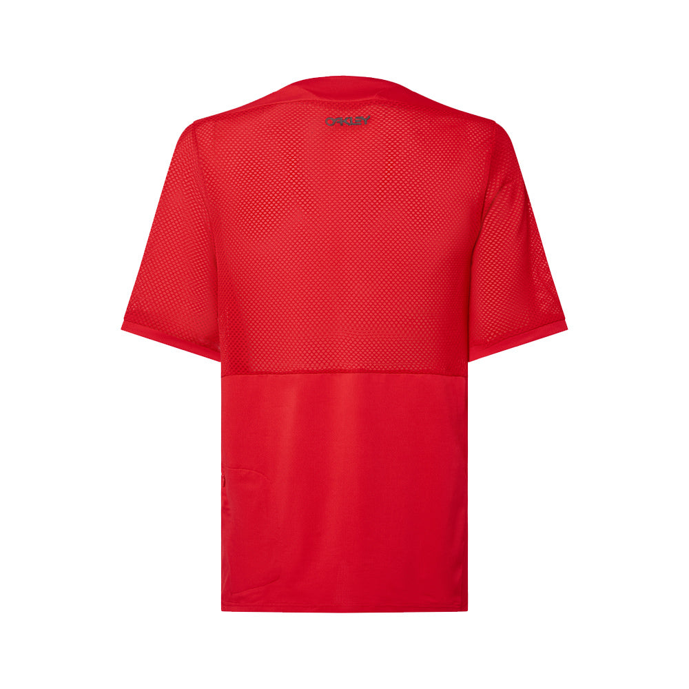 Oakley Factory Pilot MTB SS Jersey II red line-1