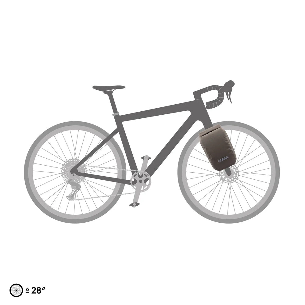 Ortlieb Fork-Pack Seitentasche zur Gabelmontage 5.8 dark sand-3