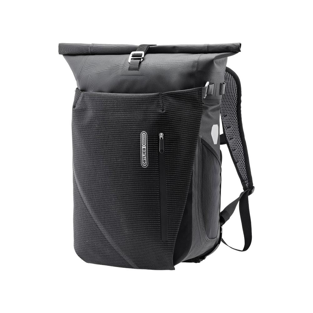 Ortlieb Vario High Vis QL2.1 Rucksack/Packtasche 26 L schwarz reflektierend-0
