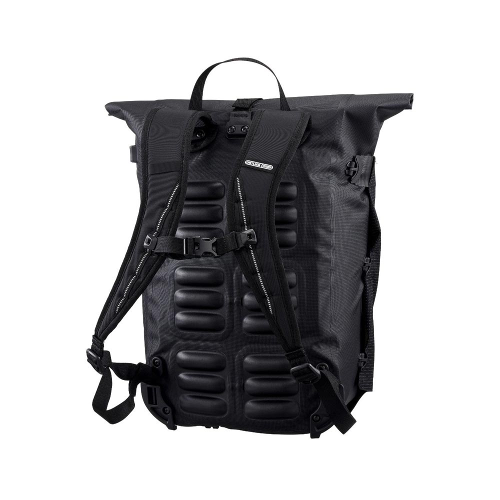 Ortlieb Vario High Vis QL2.1 Rucksack/Packtasche 26 L schwarz reflektierend-2
