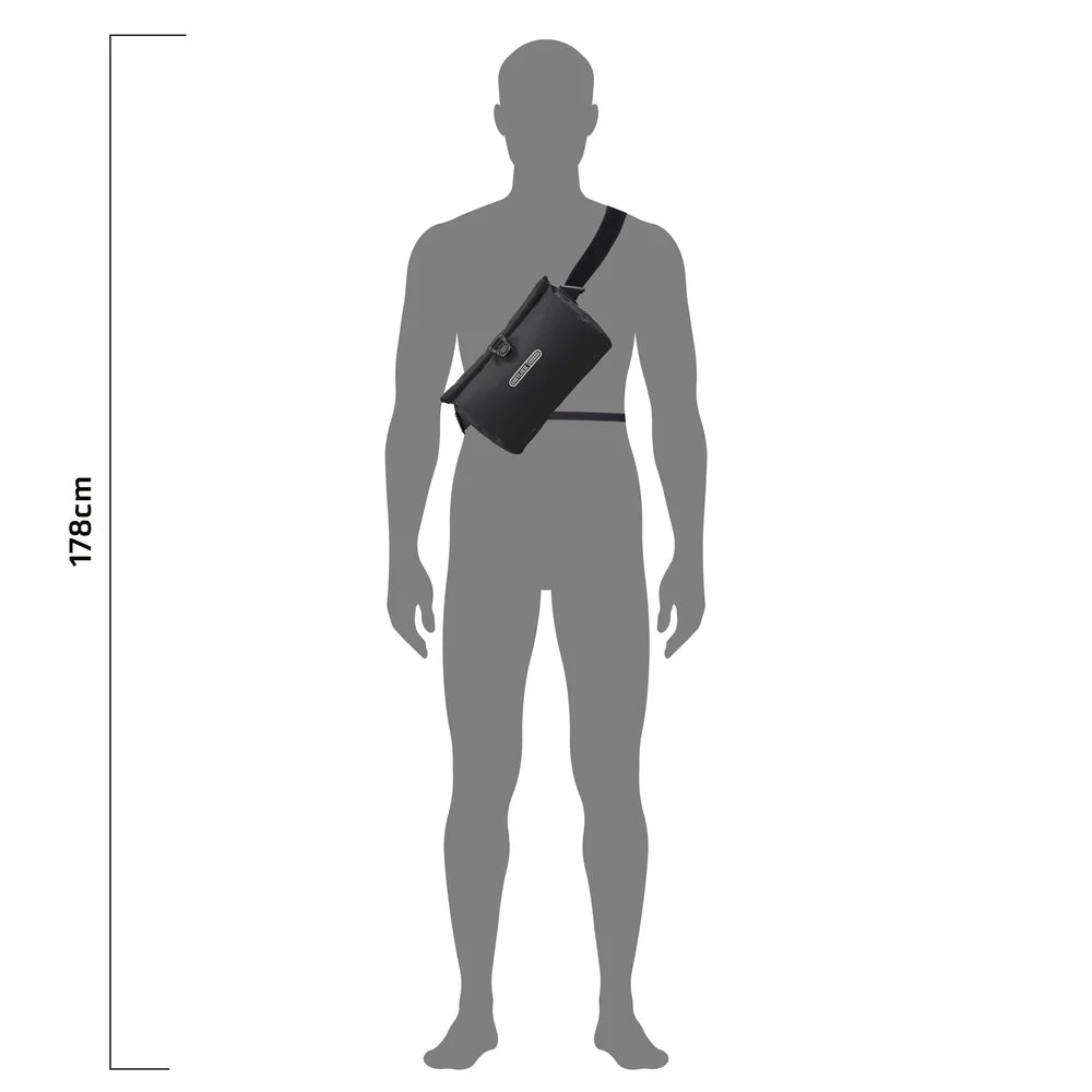 Ortlieb Velo-Sling Flex Schulter-/Lenkertasche 2.5 L black-2