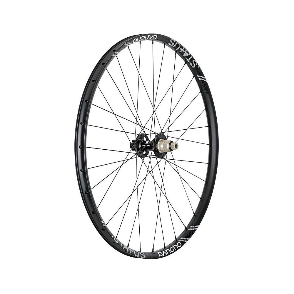 Panchowheels Hinterrad Status 27.5" Pancho Nabe 6 Loch, 148/12 mm Boost, Sram XD-0