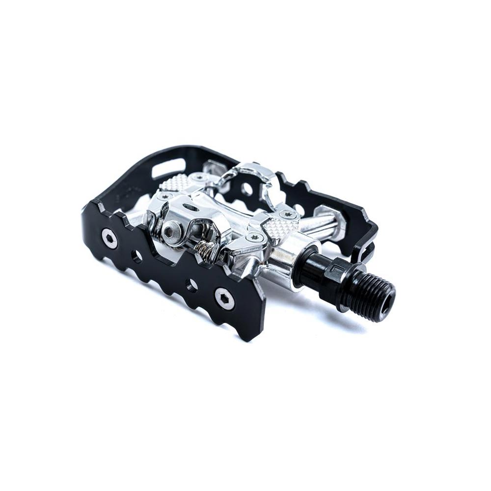 RFR Pedale TWIN schwarz/silber-2