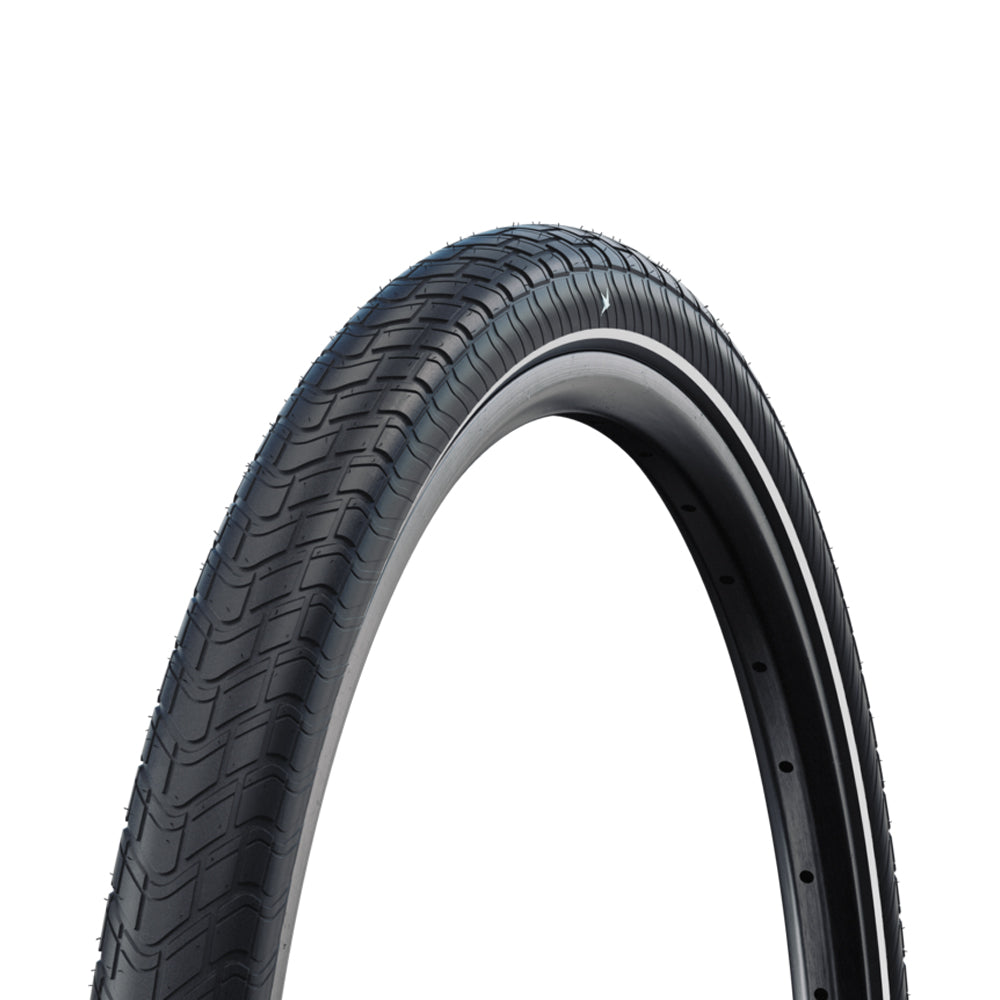 Schwalbe Drahtreifen Motion Big Apple Tube RaceGuard ADDIX Green 50-406 black reflex-0
