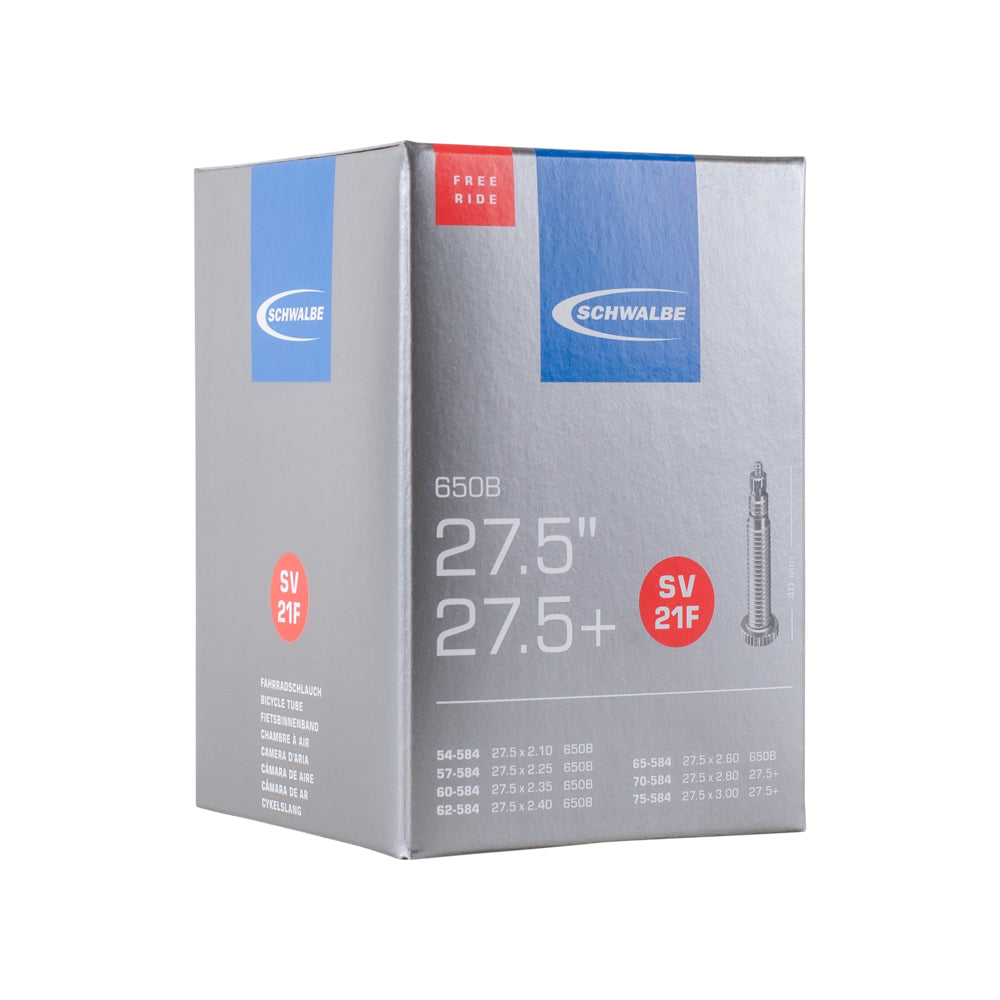 Schwalbe Fahrradschlauch Nr. 21F Freeride (27.5") SV 40 mm-0
