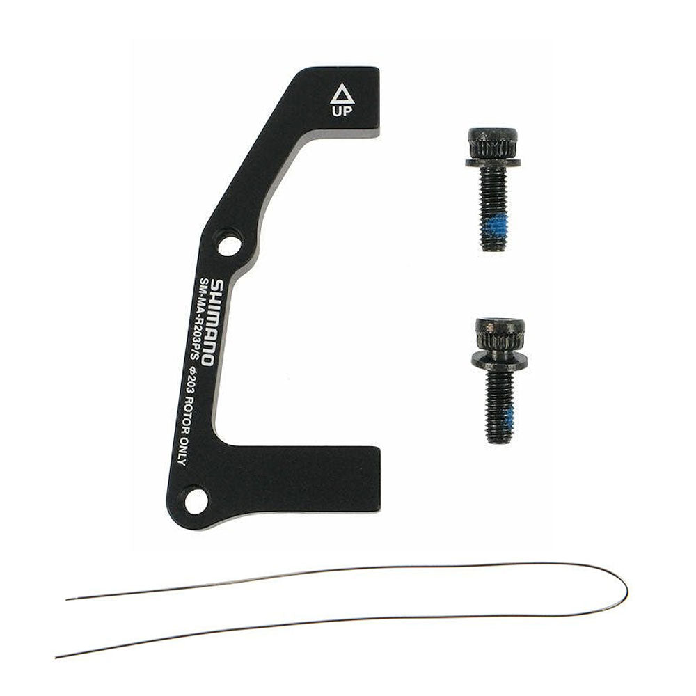 Shimano Scheibenbremsadapter von PM-Bremssattel auf IS-Gabel/-Rahmen hinten-0