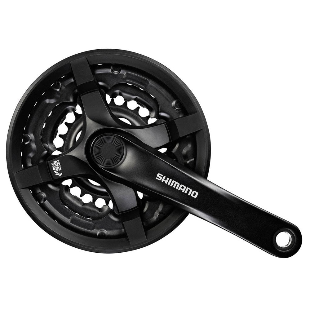 Shimano Kurbelgarnitur Tourney FC-TY501 42-34-24T. 175 mm-0