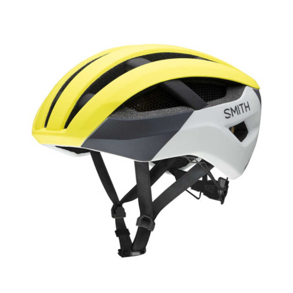 Smith Fahrradhelm Network MIPS matte neon yellow viz-0