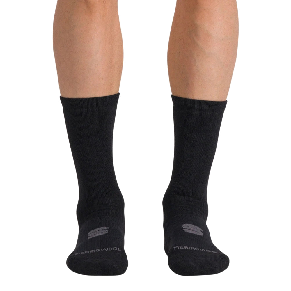 Sportful Merino Wool 18 Socken black anthracite-0