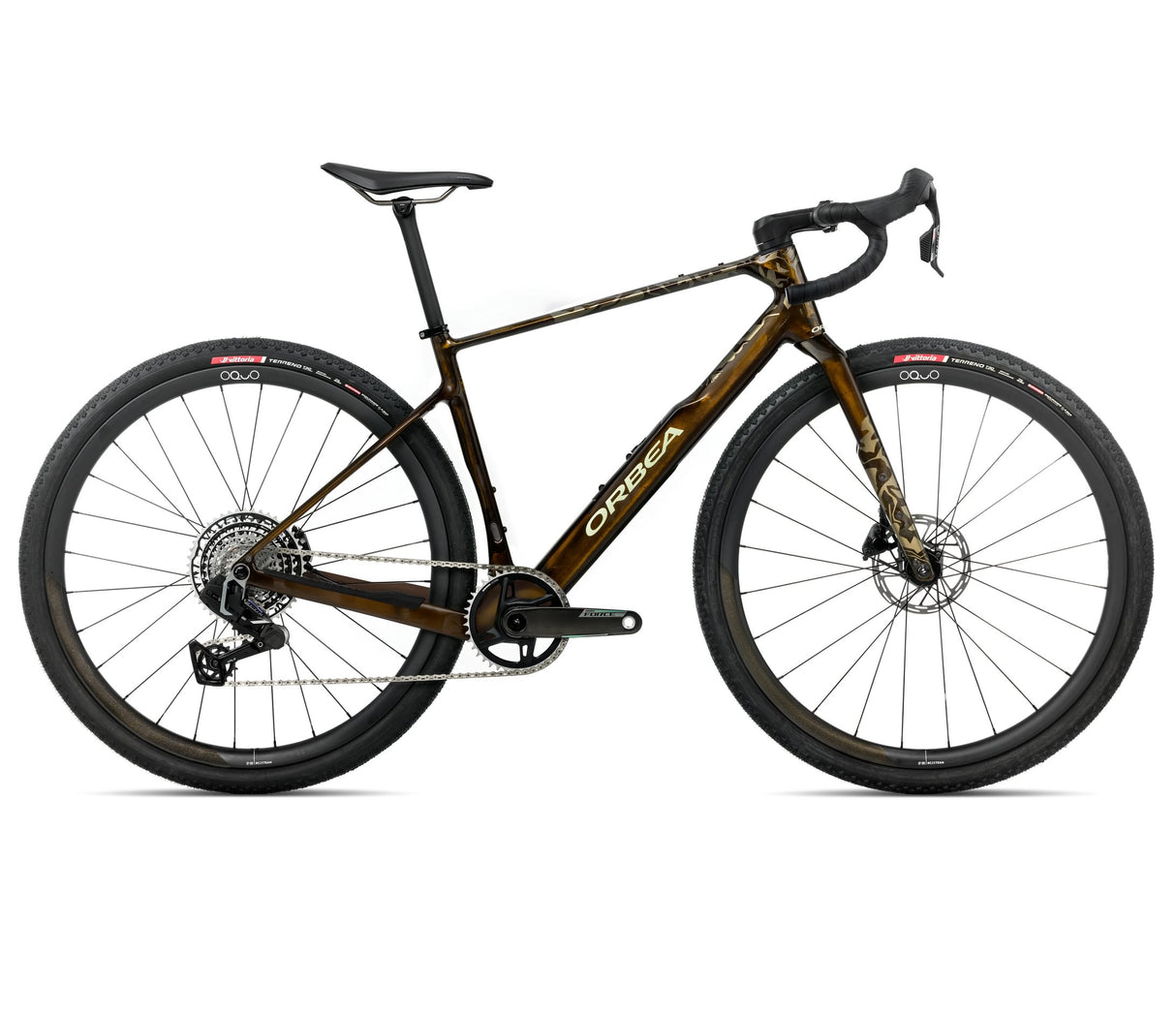 Orbea Terra M21eTEAM 1X caramel carbon view 2026-0