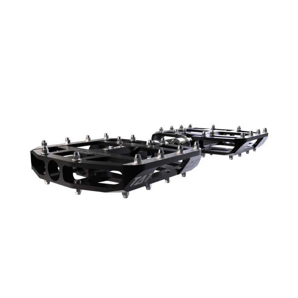 Tatze Pedal MC-AIR Flatpedal Chrom - Schwarz-1