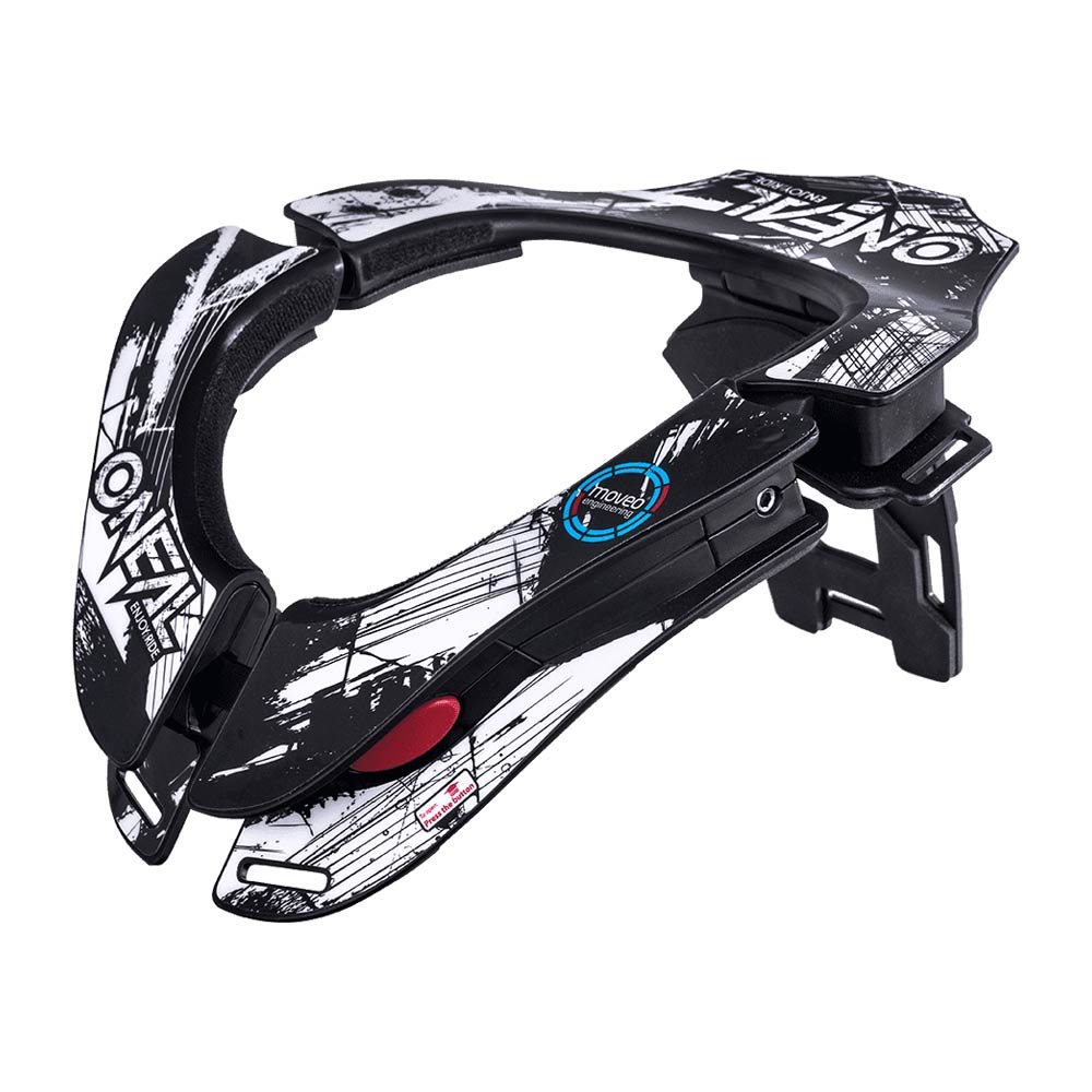 O'Neal Neckbrace Shocker black/white-0