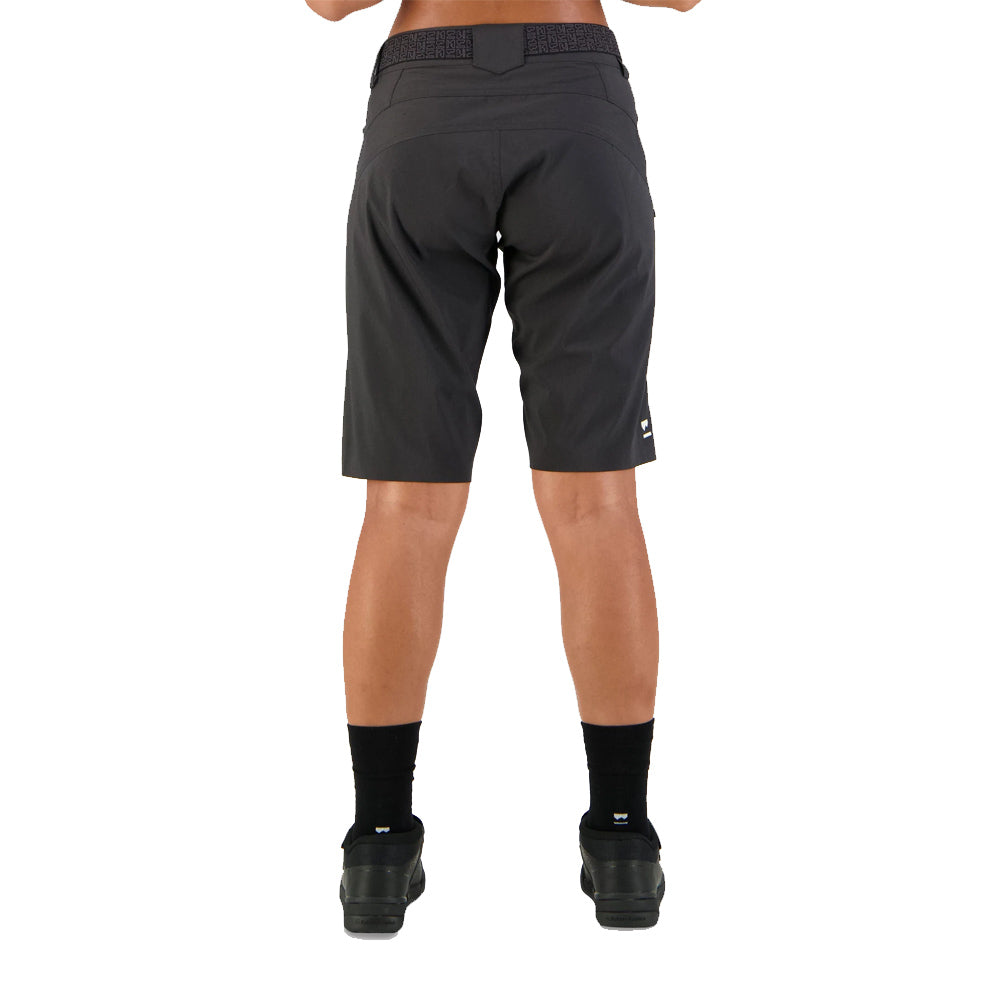Mons Royale Womens Virage Bike Shorts Black-2