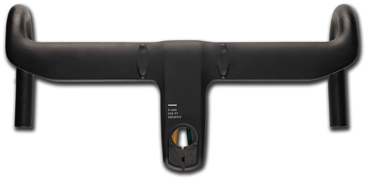 Cube Lenker-Vorbau-Kombination Litening Aero TT Cockpit-System black 400 mm / 90 mm-0