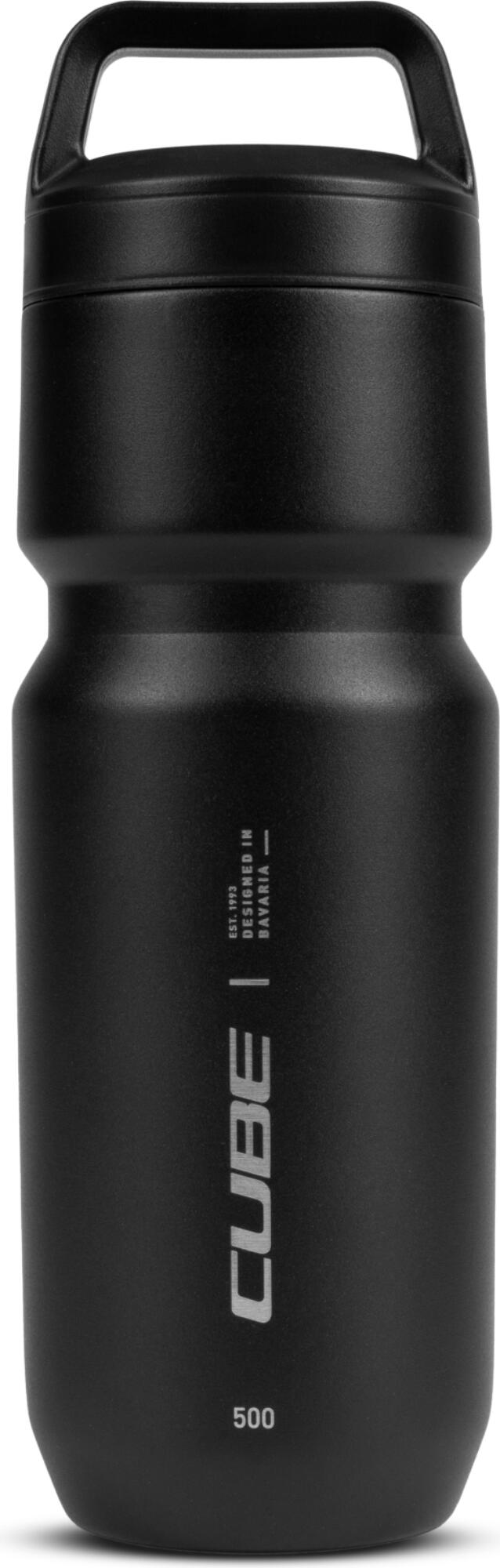 Cube Edelstahlflasche Arc 500 insulated black-0