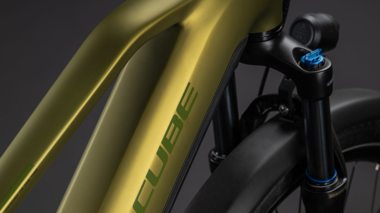 Cube Touring Hybrid Pro 800 goldenlime´n´black 2026 Trapeze-2