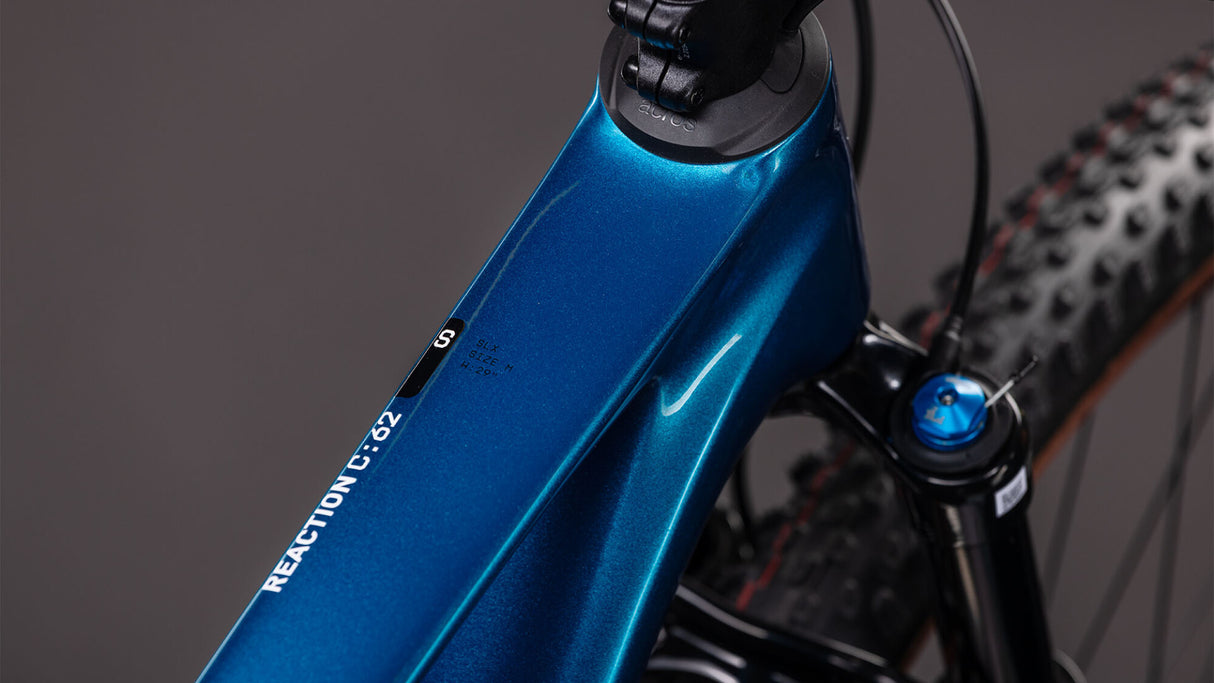 Cube Reaction C:62 SLX electricblue´n´white 2026-1