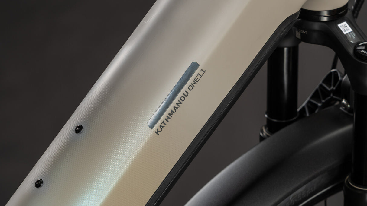 Cube Kathmandu Hybrid ONE11 HPC SLT 800 glintsand´n´oatgrey Easy Entry-2