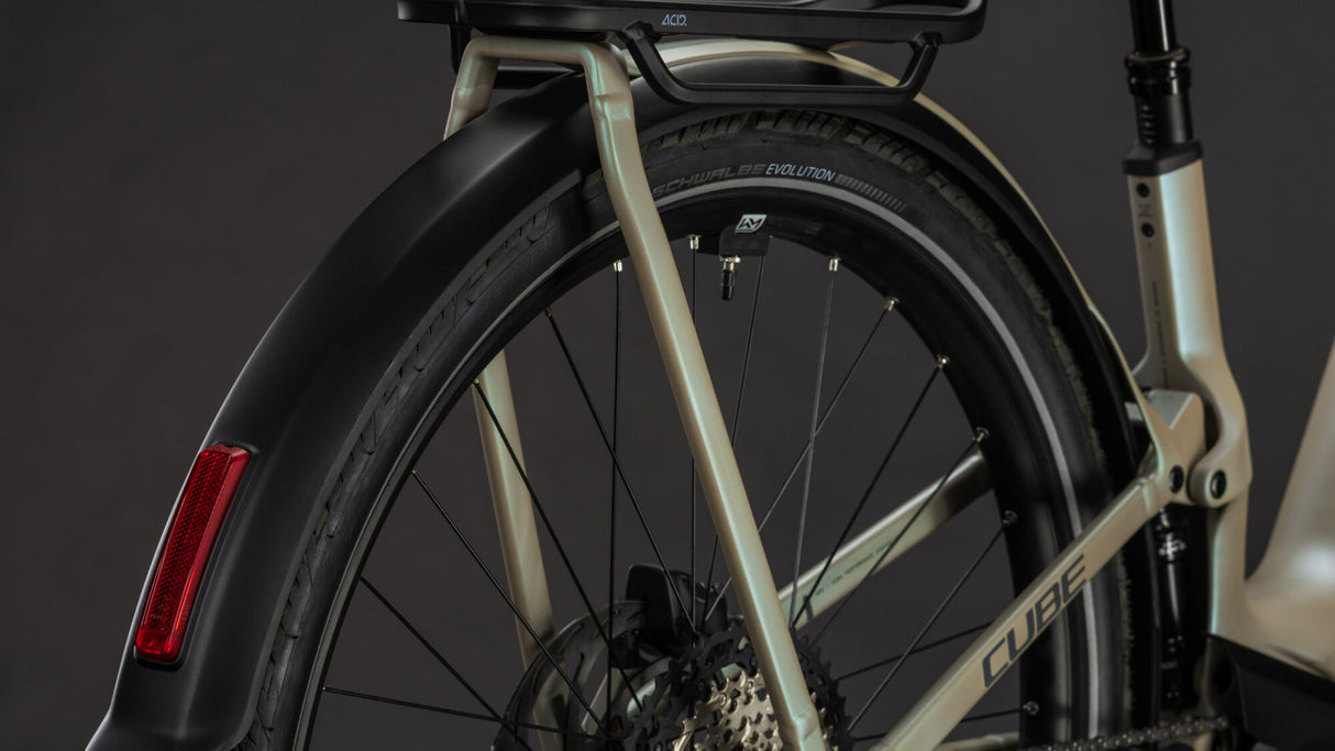 Cube Kathmandu Hybrid ONE11 HPC SLT 800 glintsand´n´oatgrey Easy Entry-5