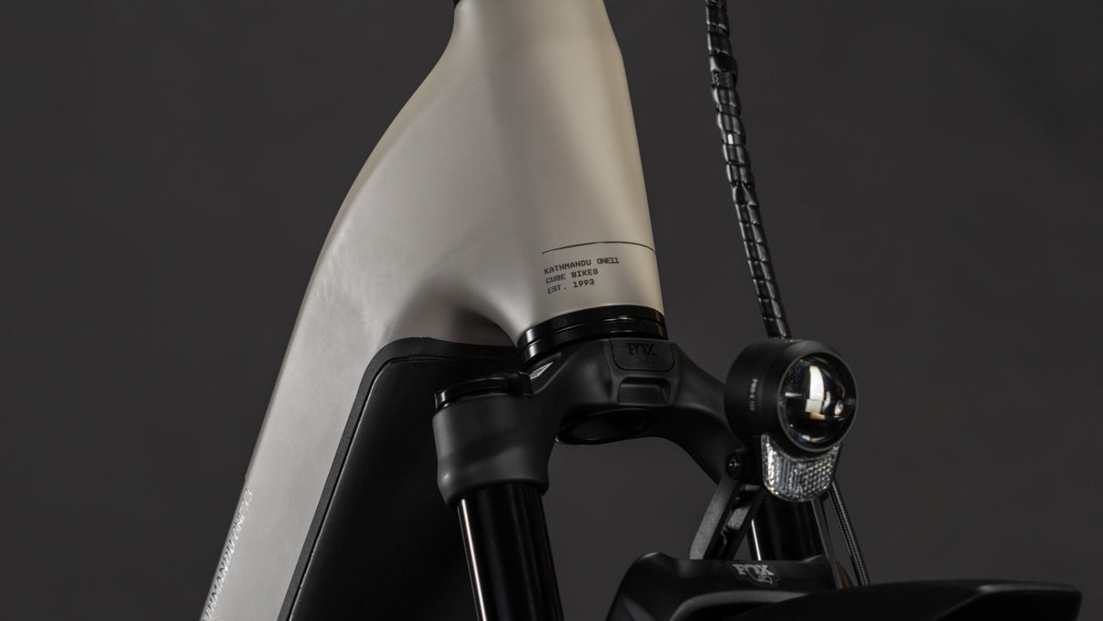 Cube Kathmandu Hybrid ONE11 HPC SLT 800 glintsand´n´oatgrey Easy Entry-6