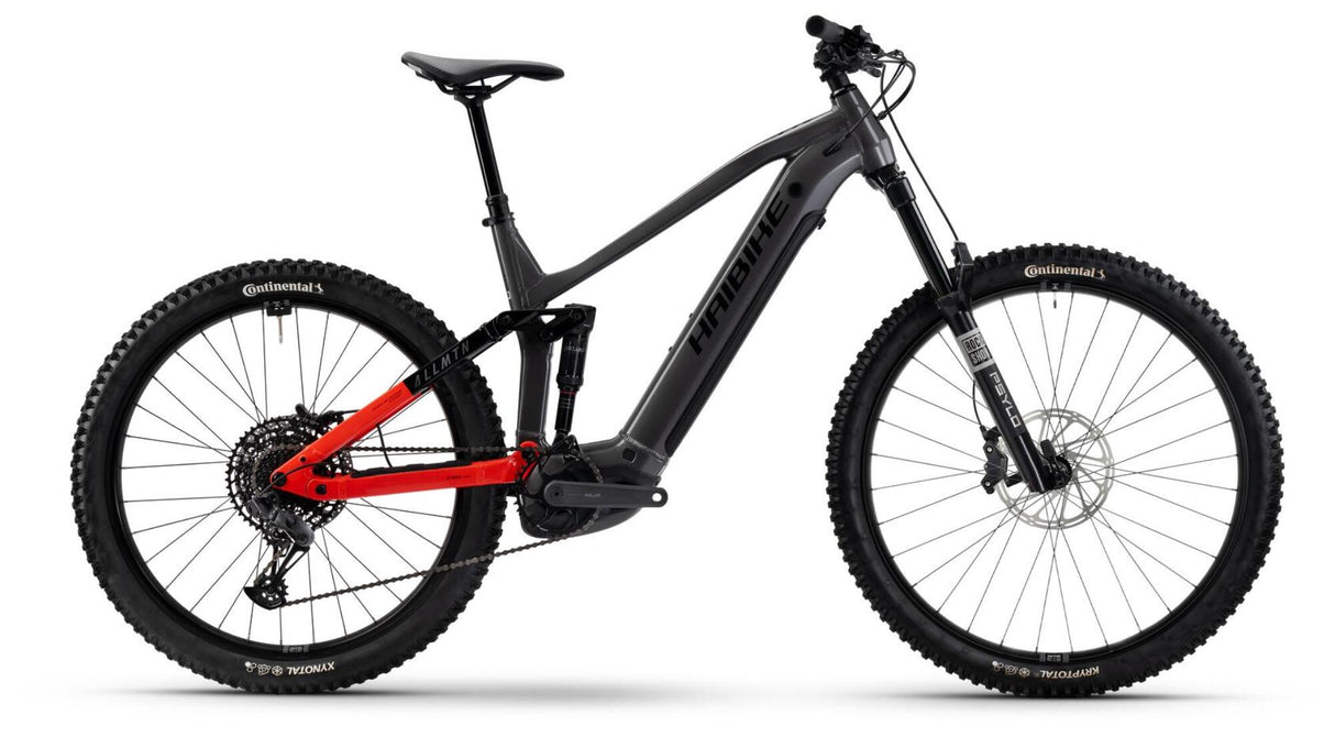 Haibike Allmtn 4 silver red black 2026-0