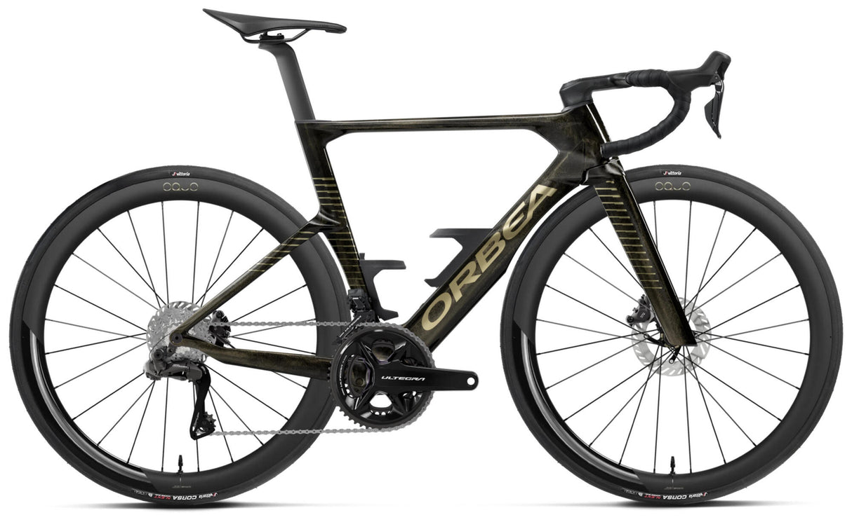 Orbea Orca Aero M20iLTD magic gold carbon view / titanium-0
