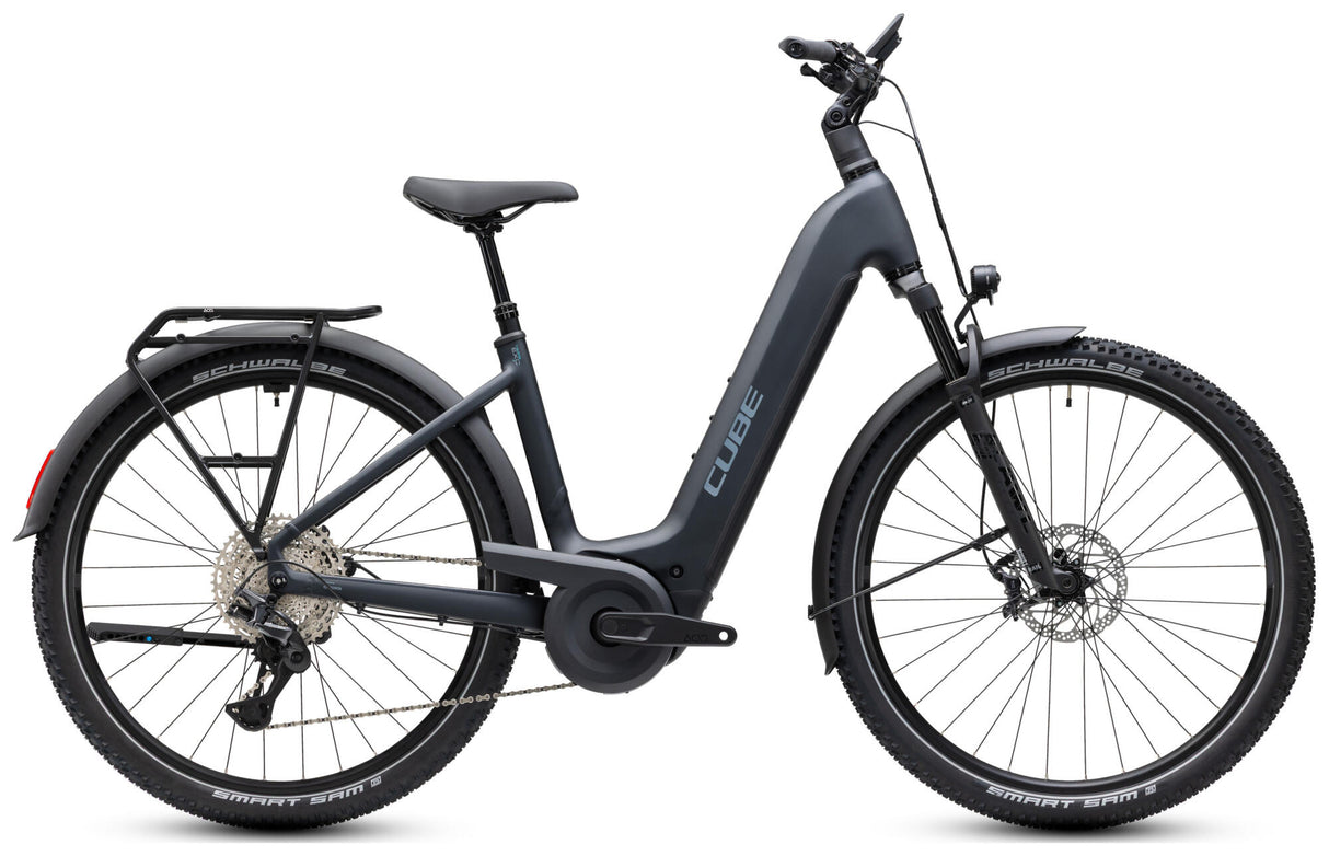 Cube Nuride Hybrid EXC 800 coal´n´chrome Easy Entry-0