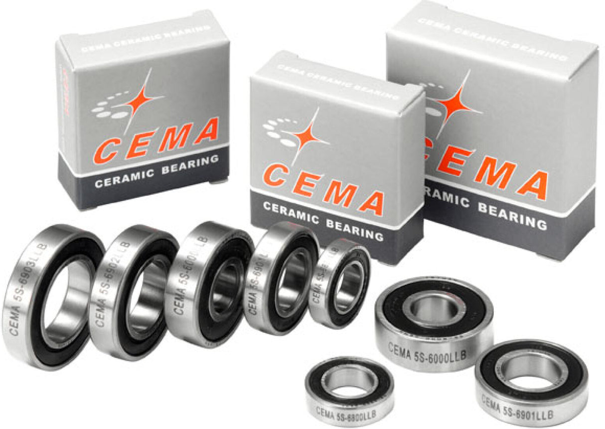 Cema Nabenlager 6802 15 x 24 x 5 Stahl-0